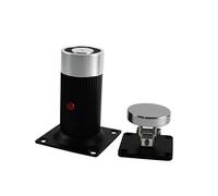 60kg Electromagnetic Door Holder, 120lbs Fire Door Magnetic Lock, Floor-Mounted Suction Holder for Secure Door Closure, Ideal for Commercial & Residential Use