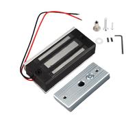 60kg Holding Force Electric Magnetic Lock, Mini Electromagnetic Cabinet Door Access Control System DC 12V Fail Safe NC Mode Single Door for Electronic Lock
