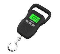 60kg Portable Electronic Crane Scale LCD Digital Hook Scale USB Rechargeable with Tape Measure WH-A33LC Model for Precise Weight Measurement Ergonomic Design Tilt Multi-Functional Adjustable Display V