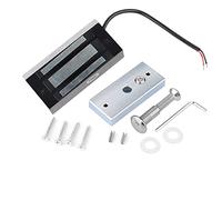 60kg Strong Force Electric Magnetic Door Lock, Electronic Access Control, Heavy Duty Electromagnetic Lock for Cabinet Drawer Small Door, Metal Body with Anti - Theft Screws