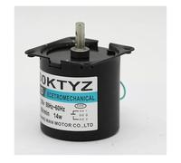 60Ktyz 14W Ac Permanente Magneet Synchrone electronic starter 220V Gear electronic starter Miniatuur Lage Snelheid Grote Koppel Kleine electronic starter IINKUEYK(10rpm)