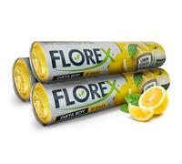 60L Bin Bags Lemon Scented Bin Liners with Drawstrings 30 Counts for Kitchen, Bathroom, Office, and Rubbish Bin Use | Strong 60 Litre Pedal Bin Bags | 65 x 70cm 3 Rolls