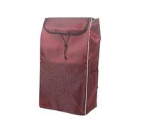 60L Foldable Shopping Cart Replacement Bag, Oxford Cloth Waterproof Grocery Bag/Trolley Storage Bag Large-Capacity(Rot)