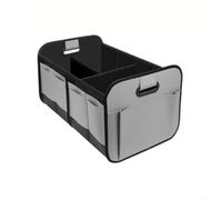 60L Large Capacity Trunk Storage Box | Foldable Oxford Cloth | for Cargo Organizer with Dividers and Side Pockets for Car SUV Van Truck Fit | For Durable Wear-Resistant Interior