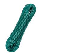 60m Green Rotary Washing Line Replacement - PVC Coated Clothesline Cord, Heavy Duty Outdoor Washing Line for Rotary Airers, Garden Drying Line, Weather Resistant Laundry Line
