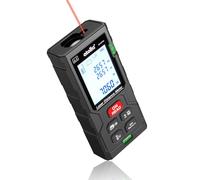 60M Laser Measure, atolla Laser Distance Meter up to 197ft ± 2mm Digital Measure Tool Range Finder with Bubble Level and Large LCD Backlit and Waterproof IP54