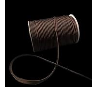 60M Light Brown Polyester Piping Trim 1CM Wide Polyester Piping Tape Cord for Edge Sewing Craft Binding