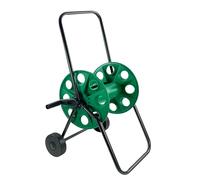 60m Portable Garden Hose Reel Trolley Free Standing Water Pipe Hose Reel Outdoor Winder Lightweight Hose Cart with Wheels