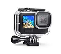 60M Waterproof Case for GoPro Hero 9, 196FT Underwater Protective Housing Case for Hero 9 Black, with Quick Release Mount and Thumbscrew