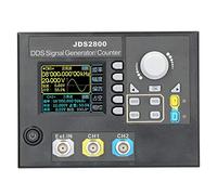 60MHz DDS Generator Counter, 2.4in LCD High Precision Dual-Channel Arbitrary Waveform Function Generator Frequency Meter, 266MSa/S Function Source Generator