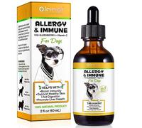 60ml Allergy Relief liquid for Dog, Dog Itchy Skin Relief, Allergy and Immunity Drop, for Seasonal Allergies,Itches,Food & Skin Irritation