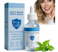 60ml Ca/vity He/aling Tooth Armor Liquid,Fast-Acting Enamel Repair Kit for Cav/ity Tooth Repair&Denture Care,Long-Lasting Teeth Whitening&Fresh Breath Formula,Powerful Stain Remover for Men and Women