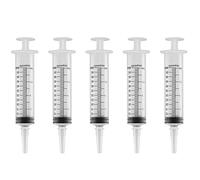 60ml Catheter Tip Syringe with Cover 5 Pieces by Brandzig - Sterile Disposable Medical Grade Syringe For Precise Medication Dispensing