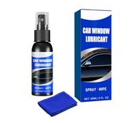 60ml Door Glass Lifting Agent Window Lubricants Rubber Seal Softening Agent With Cloth Auto Maintenance Accessories Window Smooth