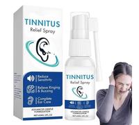 60ml Hearing Spray,Tinnitus Relief Spray, Ear Drops for Wax & Ringing Ears, Natural Treatment for Hearing Loss, Itchy Ears & Swimmers Ear, Wax Removal & Softening Drops for Adults,Ear Care Spray