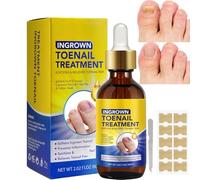60ML Ingrown Toenail Treatment Set,Ingrown Toenail Softening Drops,Professional Ingrowing Toenail Kit,Nail Growth Treatment Drop,Anti Ingrow Nail Cuticle Care Oils,Trimming Toenail Softening Drops