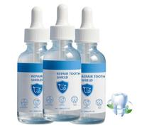 60ml Liquid Repair Tooth Shield Kit, Gentle Surface Brightening Tooth Serum, Daily Oral Care Protective Liquid for Fresh Breath & Surface Stain Appearance Care (3pcs)