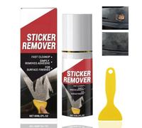 60ml Sticky Stuff Remover Spray With Scraper,Adhesive Remover,For Residue,Mild Tape Adhesive R-emover Spray,For Sticker Residue,Sealant,Label,Gentle Formula For Auto Detailing On Glass & Plastic