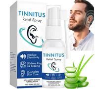 60ml Tinnitus Relief Spray,Tinnitus Relief for Ringing Ears,Hearing Spray Medil/Isk,Natural Tinnitus Treatment for Hearing Loss,Tinnitus Comfort Spray,Ear Ringing Spray,Hearing Restoration Spray
