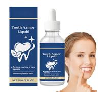 60ml Tooth Armor,Cavity Healing Tooth Armor Liquid,Teeth Whitening Drops,Too/th Repair Kit for Cavity & Enamel Repair,Dental Care Kit to Strengthen Teeth,Tee/th Re/Pair Treatment,Enamel Support