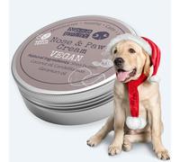 60ML Vegan 100% Natural Dog Nose & Paw Balm Paw Protector | Paw Balm For Dogs | Dog Paw Moisturiser Dog Paw Balm Moisturises And Conditions And Relieves Dry And Cracked Pads