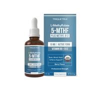 (60ml) Vitamin B12 Folic Acid Drops L-Methylfolate (15 mg) Plus Methyl -B12 C