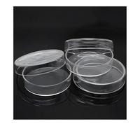 60mm-100mm Glass Laboratory Chemistry Equipment Clear Glass Glass Petri Dishes(75mm 10pcs)