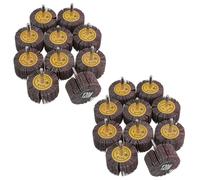 60mm 120 Grit Abrasive Flap Wheel Discs Sanding Rust Removal 6mm Shank 20pc