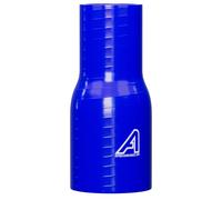 60mm > 51mm Silicone Hose Straight Reducer Blue