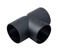 60mm/75mm Air Vent Ducting Y Piece T Piece Elbow Pla-stic Pipe, Air Vent Ducting Outlet Exhaust Connector, Air Duct Heating Accessories for We-basto Eber-spaecher Air for Car Die sel Parking Heater