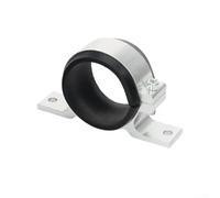 60Mm Aluminum Fuel Pump Mounting Bracket With Quick-Install Filter Clip, Fuel System Upgrade For Vehicle Retrofit(Silver)