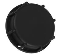 60mm Black Plastic Valve Cap Cover for Internal Component Protection