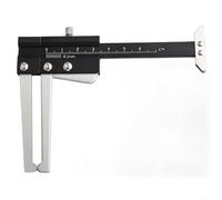 60mm Brake Disc Measuring Tool Vernier Caliper with Clear Scale Stainless Steel Gauge for Accurate Automotive Brake Plate Wear Depth Measurement and Tyre
