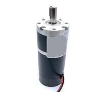 60MM Brushed Planetary Gear DC Motor 12V 24V CW/CCW High Power High Torque 60PG60S Shaft 12mm(24V,100 Ratio-50rpm)