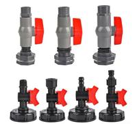 60mm Coarse Thread IBC Tank Adapter for Garden Irrigation and Water Connections (A)