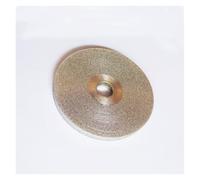 60mm electroplated diamond grinding wheel, 10mm hole, 5mm thick | 45-1000 grit abrasive disc for tungsten, stone, tile and glass grinding(Grit 80)