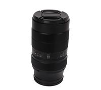 60mm F2.8 Macro Lens, APS C Manual Focus Macro Lens 2X Magnification Aluminum Alloy Camera Lens, for E Mount Cameras, for FS7, FS7M2, FS5, FS5M2K, A7, A7II, A7R, A7RII, A7S, A7SII, A7III, A7RIII