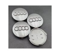 (60mm Grey 4pcs) 4pcs 60mm 61mm 68mm 69mm 77mm Audi Hub Caps Car Wheel Center Caps For Audi A1 A2 A3 A4 A5 A6 A7 A8 S3 S6 Q3 Q5 Q7 Accessories