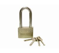 60mm Heavy Duty Long Shackle Padlock with 4 Security Keys LK024 by Toolzone