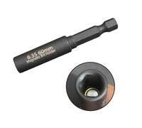 60mm Hexagonal Drill Bits Extension Conversion Head Phosphorized Black Set 1/4" For Electric Hand Drill Steel Set