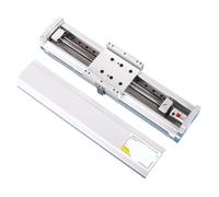 60mm Linear Rail Guide 100~800mm Linear Stage BallScrew 1605 1610 Actuator Handwheel workbench CNC Slide Table(60mm servo,Sfu1610-400mm)