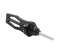 60mm Long Oil Dipstick 19mm Thread Aluminum(Black) | Wear-resistant material, clear level markings, stable engine operation, direct installation