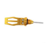 60mm Long Oil Dipstick 19mm Thread Aluminum(Gold) | Wear-resistant material, clear level markings, stable engine operation, direct installation