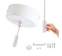 60mm Metal Pull Chain Switches With 150cm Cord Easy On Off Control Strong Designs Control For Ceiling Light Strong Metal Light Cord