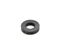 60mm O.d. X 24mm I.d. X 8mm Thick Y30Bh Ferrite Ring Magnet 2.4Kg Pull (Pack Of 2)