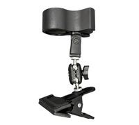 60mm Opening Spring Loaded Desk Clamp Holder for Microphones Handheld Fan and Small Electronics Microphones Stand Clamp