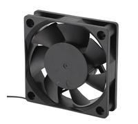 60mm PWM Fan, 3000RPM PBT Dual Ball Bearing Cooling Quiet Computer Case Fan, 4 Pin PWM Intelligent Temperature Control PC Case Fan for PC