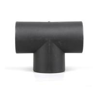 60mm T Piece Air Duct Connector Warm Air Outlet Vent Distribution Hose for Webasto Diesel Heater Black Plastic Air Flow Control Splitter for Car Truck Heat System