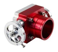 60mm Universal Aluminum Throttle Body VQ35TPS Intake Manifold Billet Throttle Body(Red)