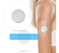 60Pack Libre Sensor Covers Latex-Free Medical Adhesive Patches for Libre 2/3 Precut CGM Tape with No Glue On The Center Waterproof and Strong Stick for Long Stay